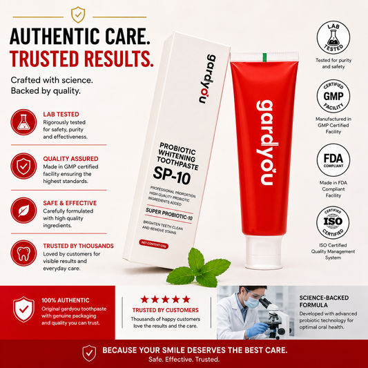 Gardyou SP-10 Super Probiotics Toothpaste No Articial Flavour